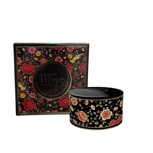 Talco perfumado Maja 150 g con aroma floral tradicional
