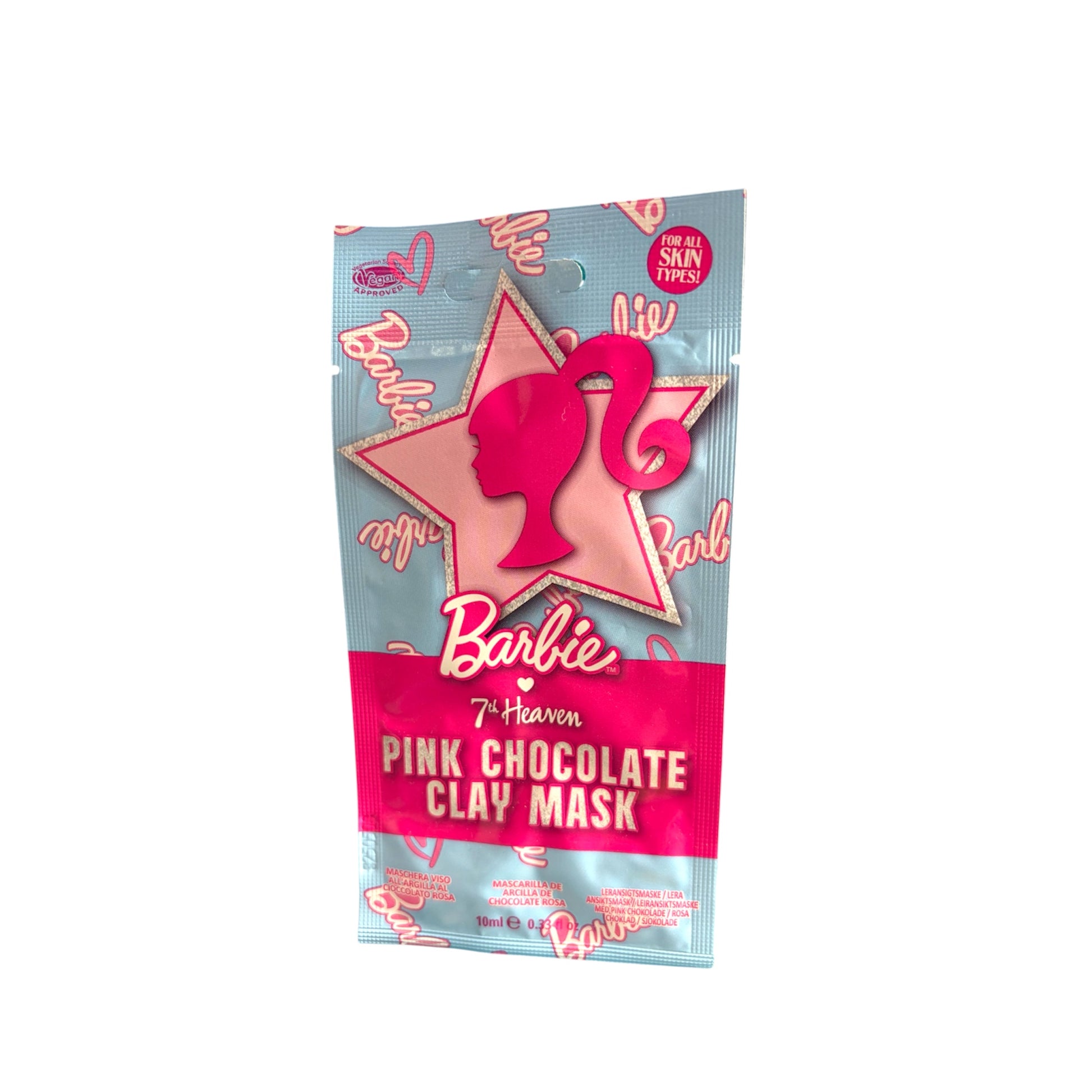 Barbie Mascarilla Facial de Arcilla Chocolate Rosa 7th Heaven 10 ml