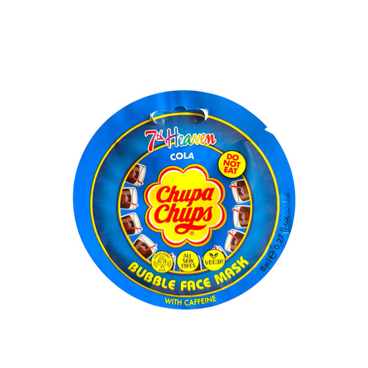 Mascarilla facial bubble de cola Chupa Chups de 7th Heaven con efecto burbujeante