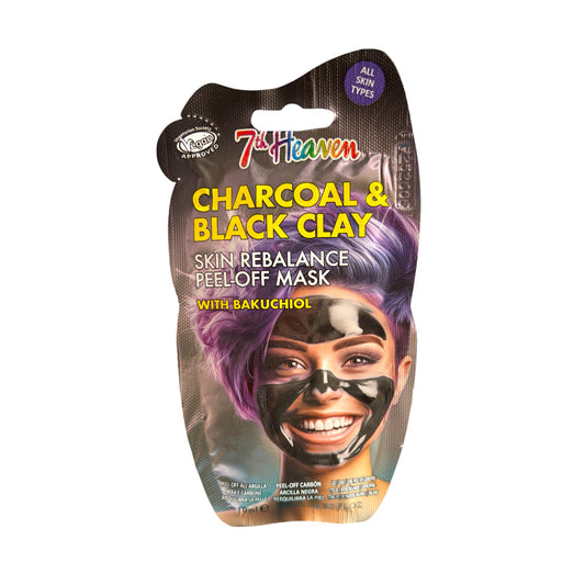7th Heaven mascarilla peel off carbon arcilla negra bakuchiol limpieza facial