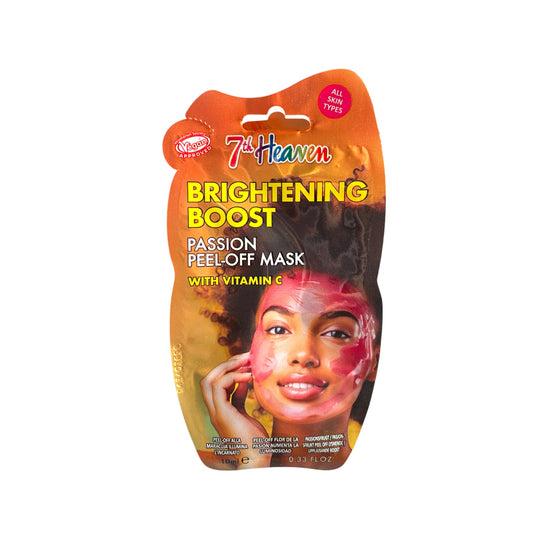 Mascarilla facial peel-off de maracuyá con vitamina C para iluminar, revitalizar y mejorar el tono de la piel