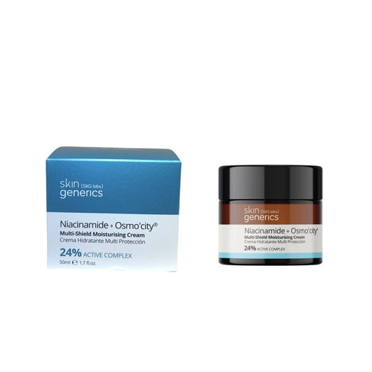 Crema hidratante Skin Generics con niacinamida y Osmo’city