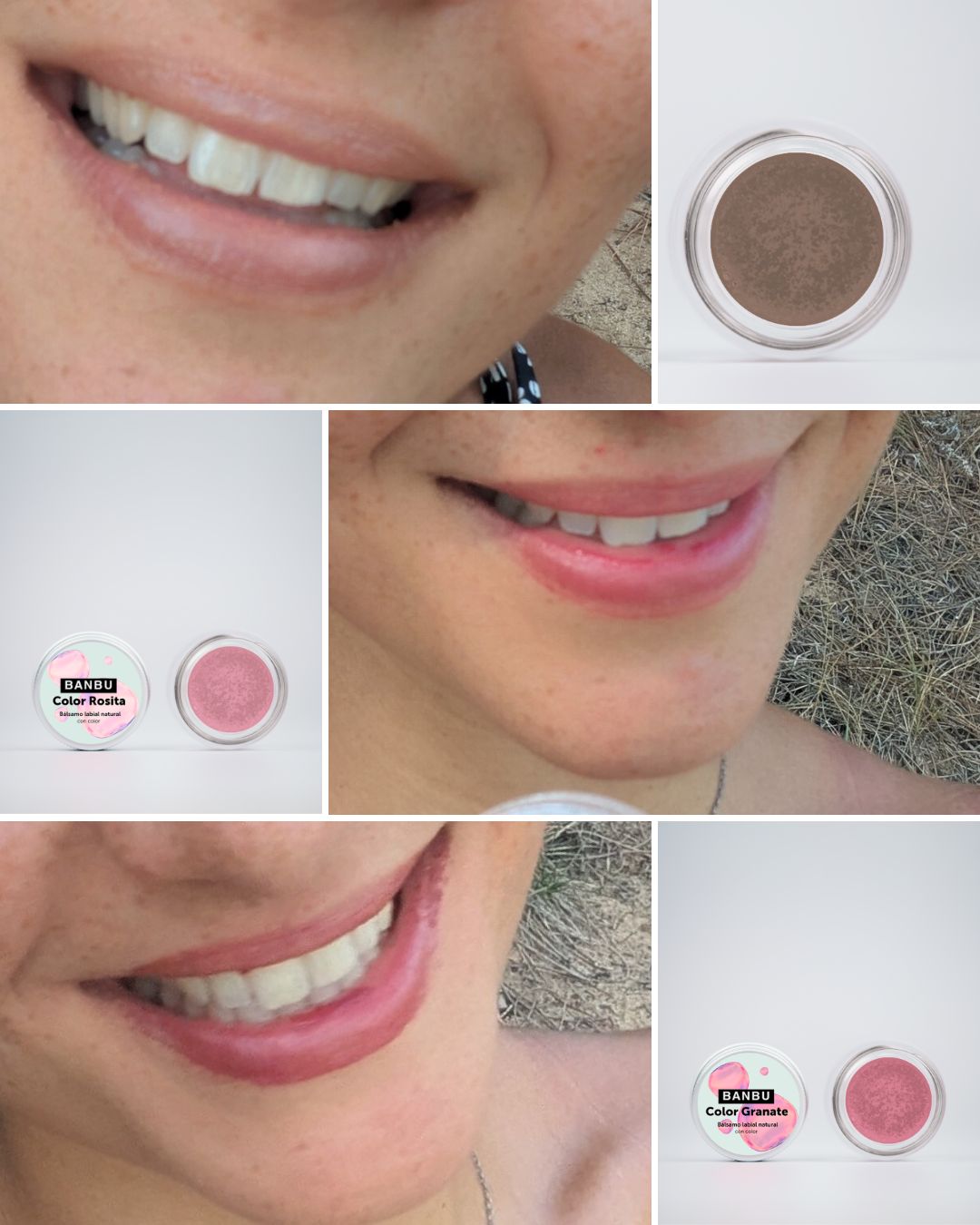 Pack 4 Bálsamos con Color