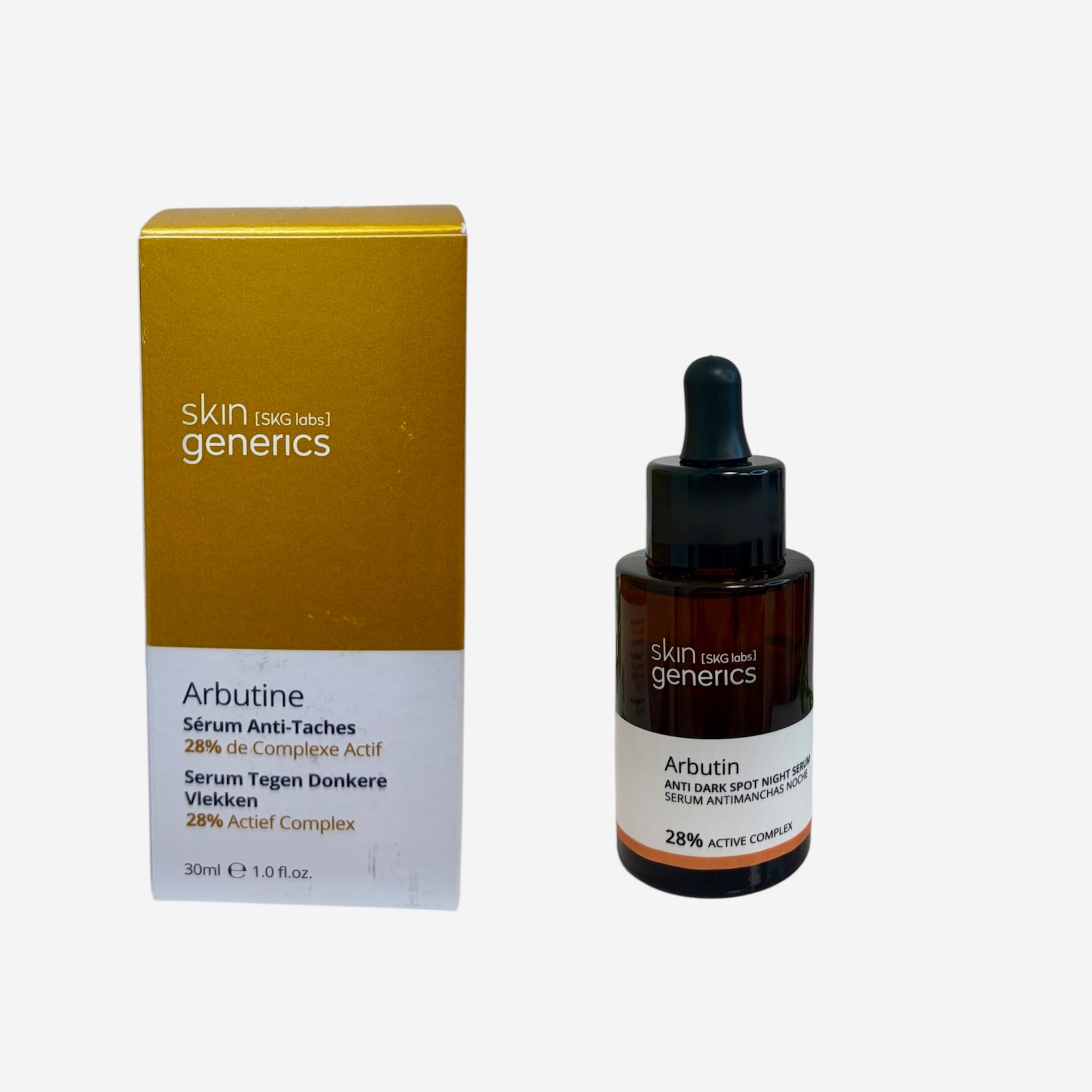 Sérum antimanchas de arbutina Skin Generics 28%
