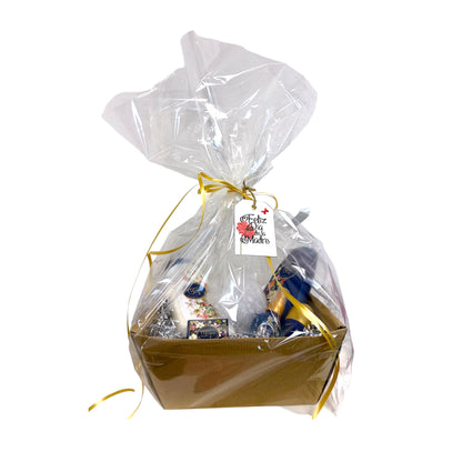 Cesta regalo Maja Aqua Turquesa Día de la Madre con productos de baño