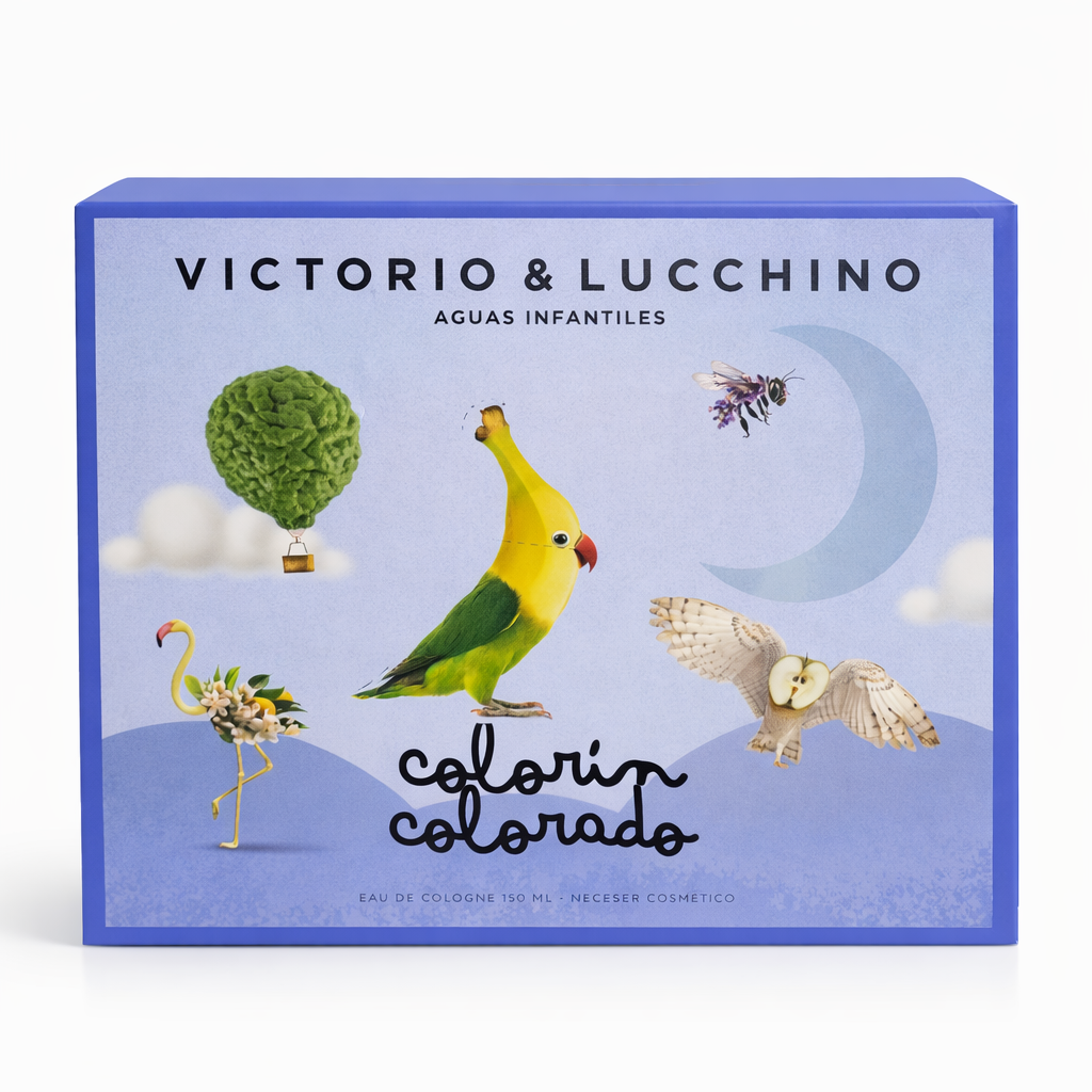 Set infantil Victorio & Lucchino Colorín Colorado colonia 150ml con neceser en caja regalo original