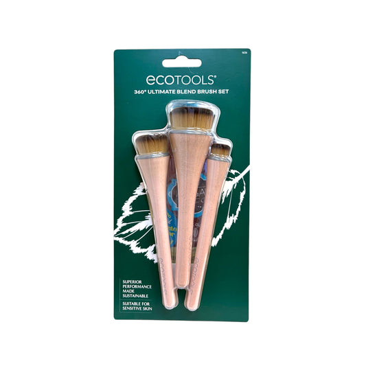 Kit de 3 Brochas de Maquillaje EcoTools para Difuminado Profesional