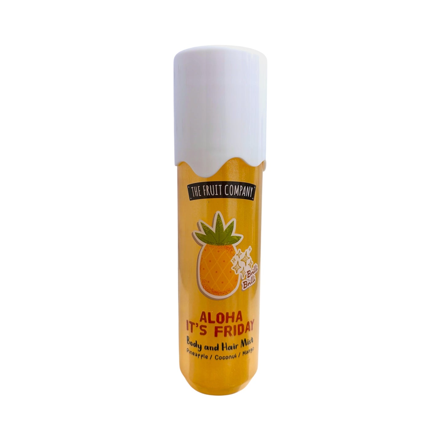 The Fruit Company Body & Hair Mist Brilli Brilli – Bruma Corporal y Capilar con Brillo 200 ml