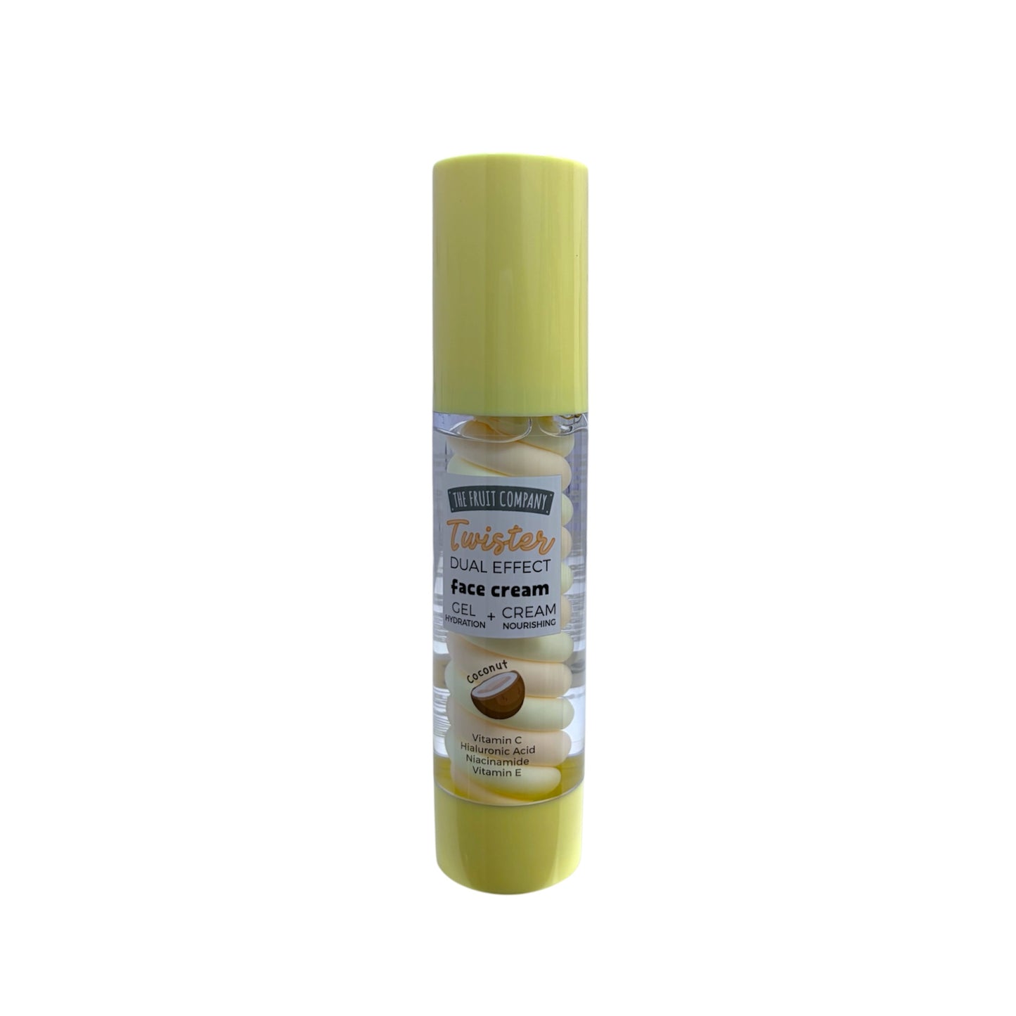 The Fruit Company Twister Dual Effect Face Cream Gel + Crema Hidratante Nutritiva 50 g