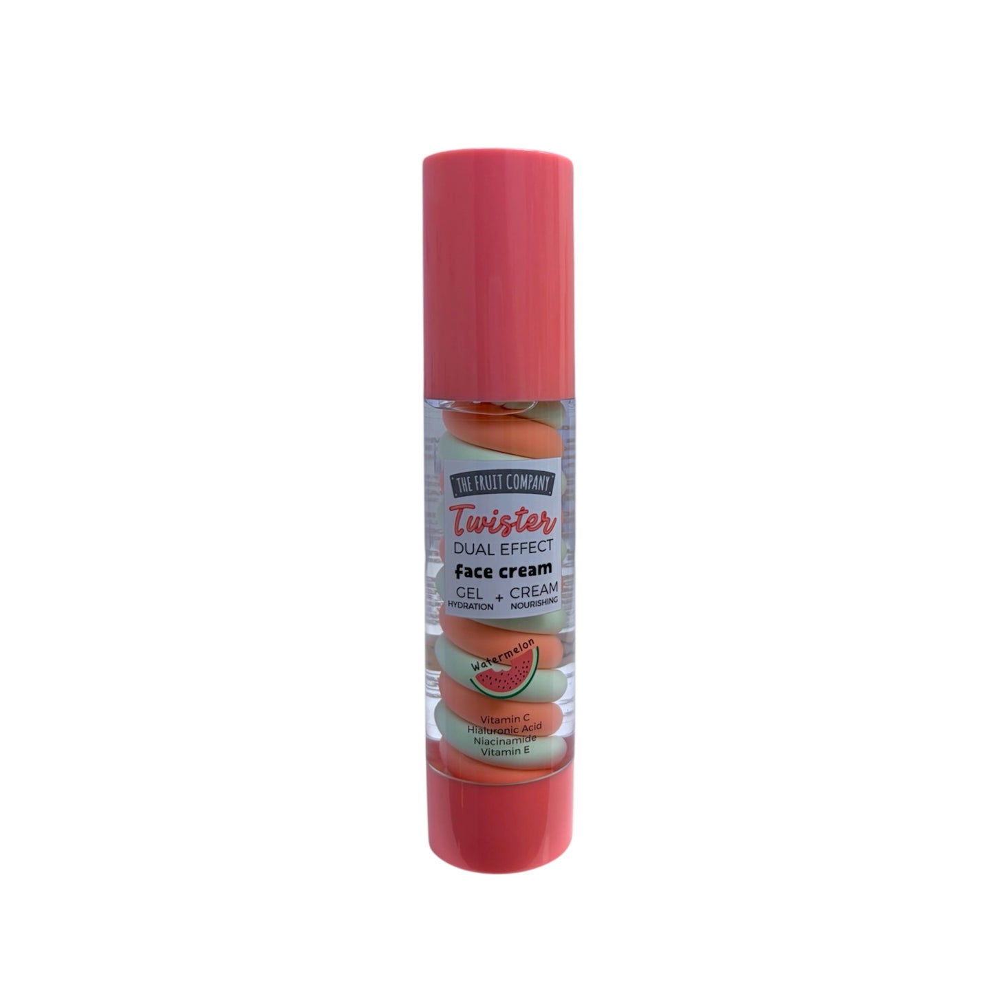 The Fruit Company Twister Dual Effect Face Cream Gel + Crema Hidratante Nutritiva 50 g