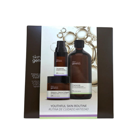 Youthful Skin Routine – Rutina Facial Antiedad Completa Skin Generics