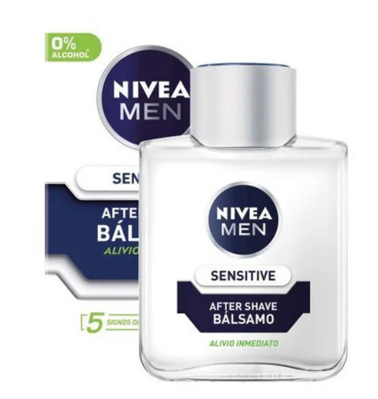 Nivea men sensitive after shave 0% alcohol