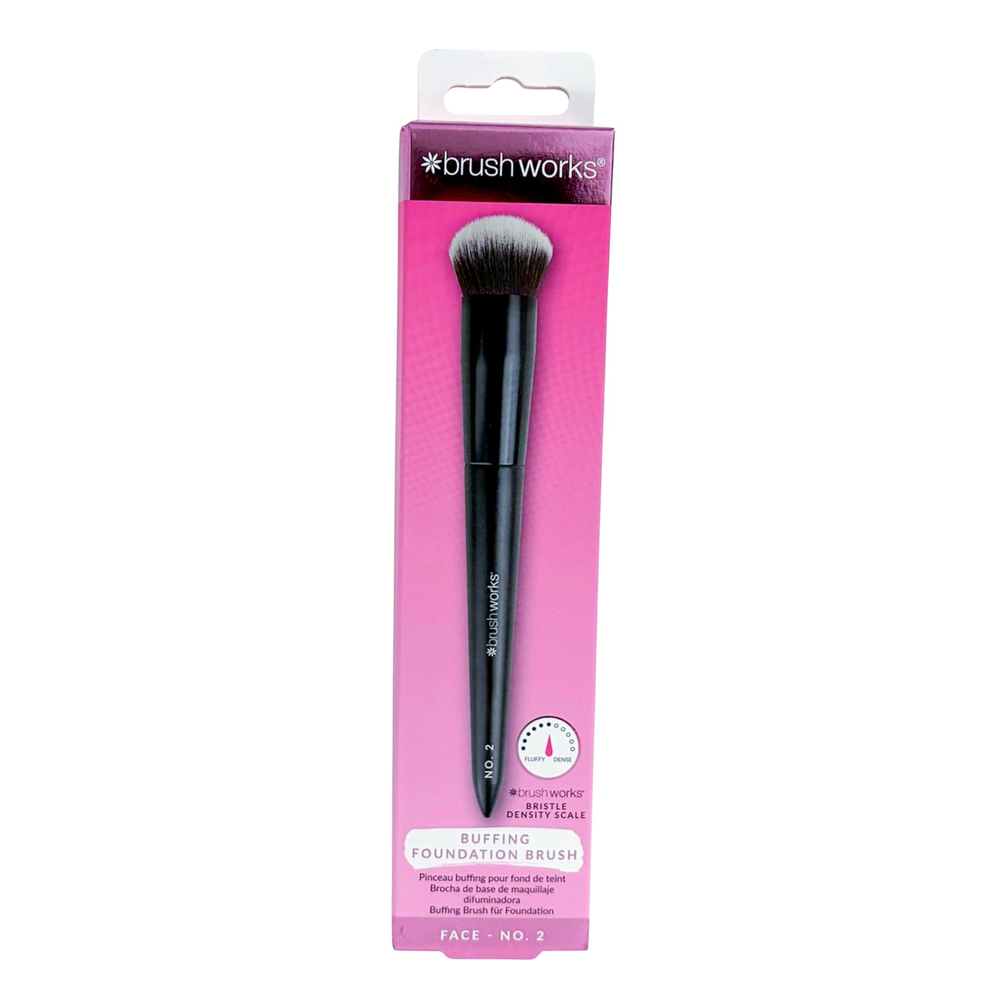 Brush Works Nº2 Buffing Foundation Brush brocha maquillaje