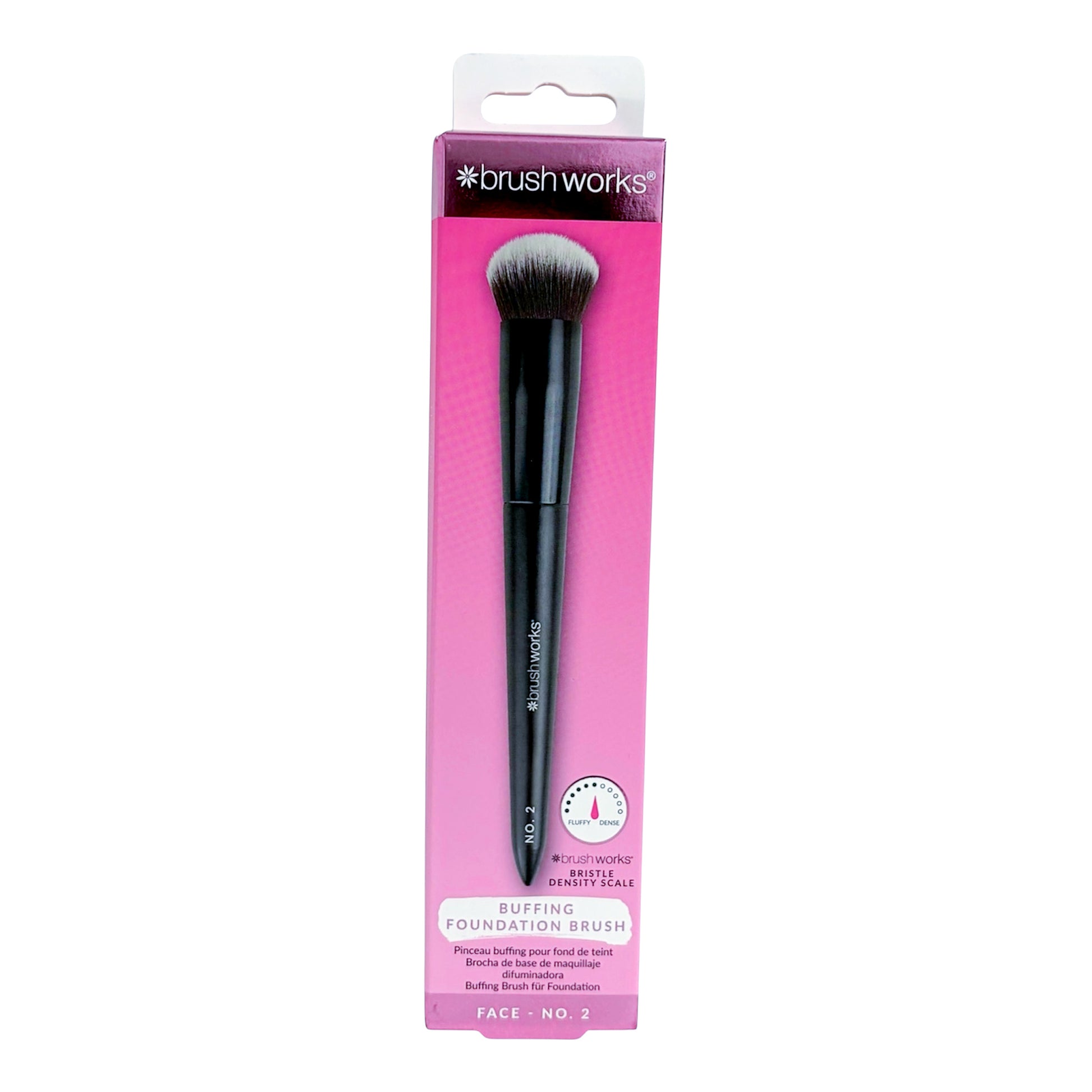 Brush Works Nº2 Buffing Foundation Brush brocha maquillaje
