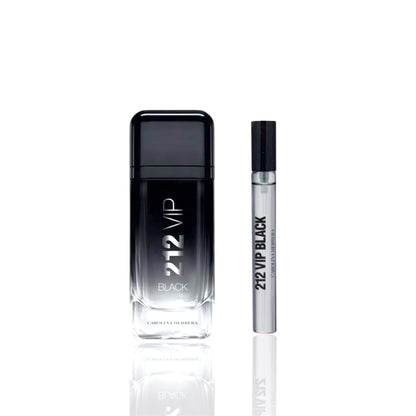 Set Carolina Herrera 212 VIP Black perfume hombre 