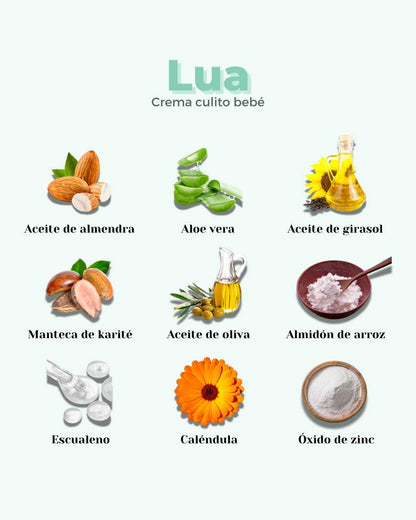 LUA Crema Protectora para el Culito del Bebé