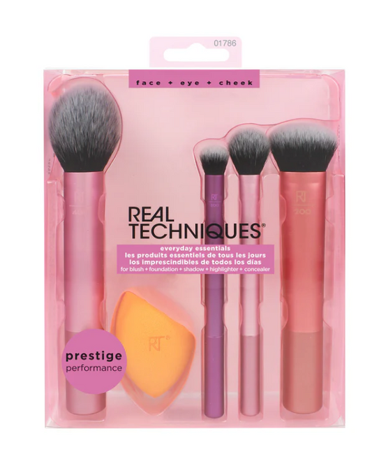 Real Techniques Everyday essentials Kit brochas