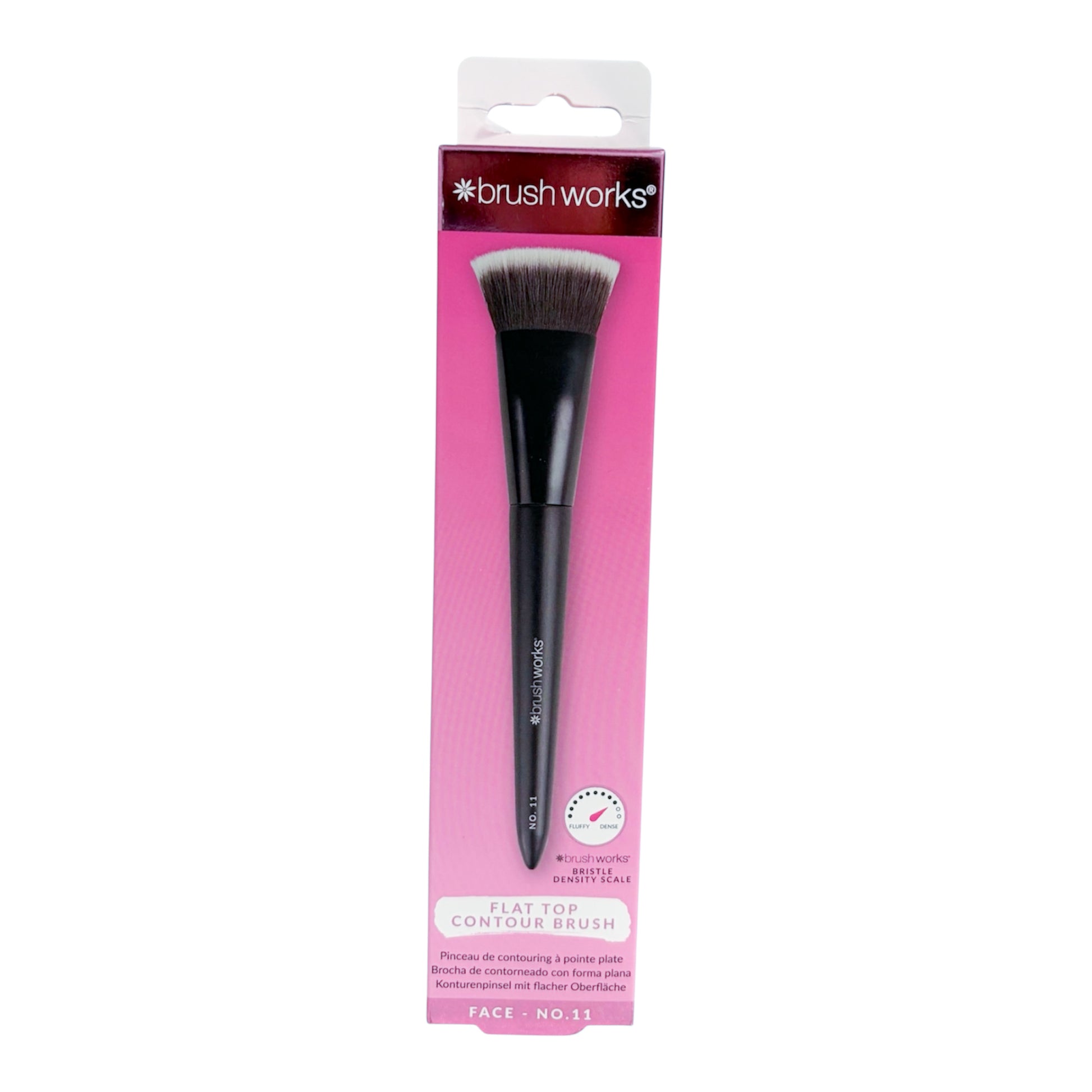 Brush Works Nº11 brocha de contorneado con forma plana