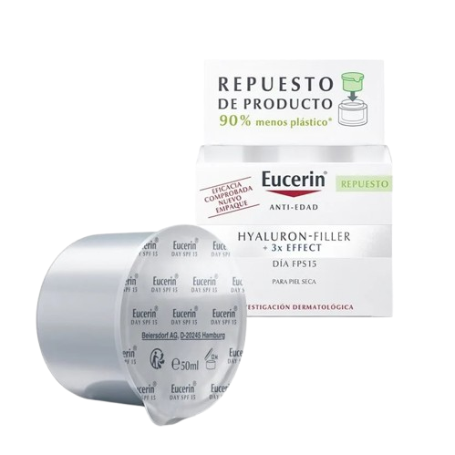 Eucerin Hyaluron-Filler Día FPS 15 Piel Seca Repuesto