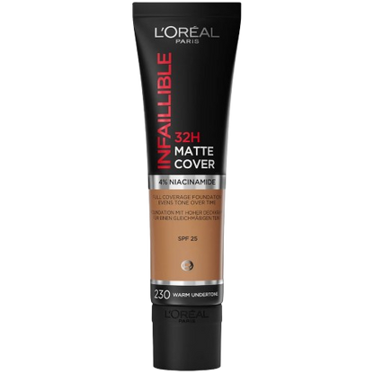 Loreal 32h Infallible Matte Cover base de maquillaje