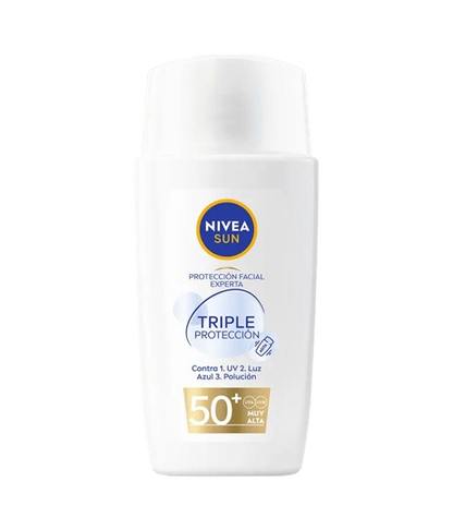 Nivea sun Fp 50 triple protección fluido ultraligero hidratante
