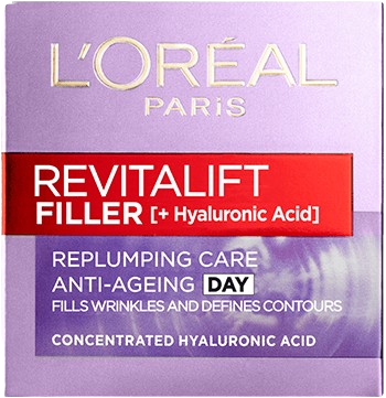 L´Oreal Revitalift filler Crema dia antienvejecimiento (Hyaluronic Acid+Extracto Fibroxyl)