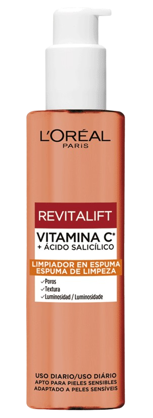 L´oreal Revitalift Clinical Gel limpiador Iluminador [Vitamina C + +Ácido Salicílico]