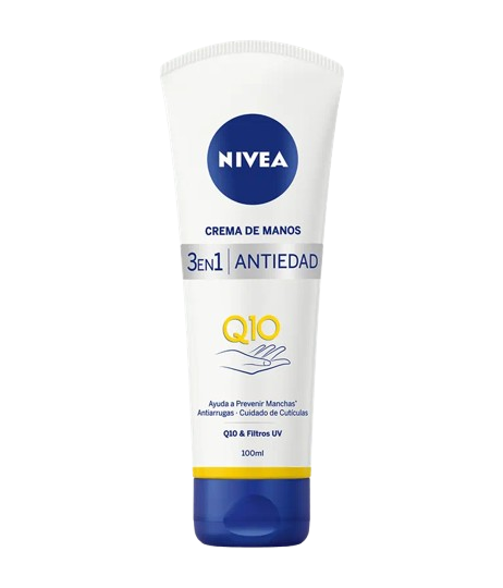 Nivea Q10 Crema de manos Antiedad 3 en 1