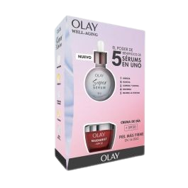 Olay Crema de día OlayPack Regenerist SPF30 + Sérum superiluminador