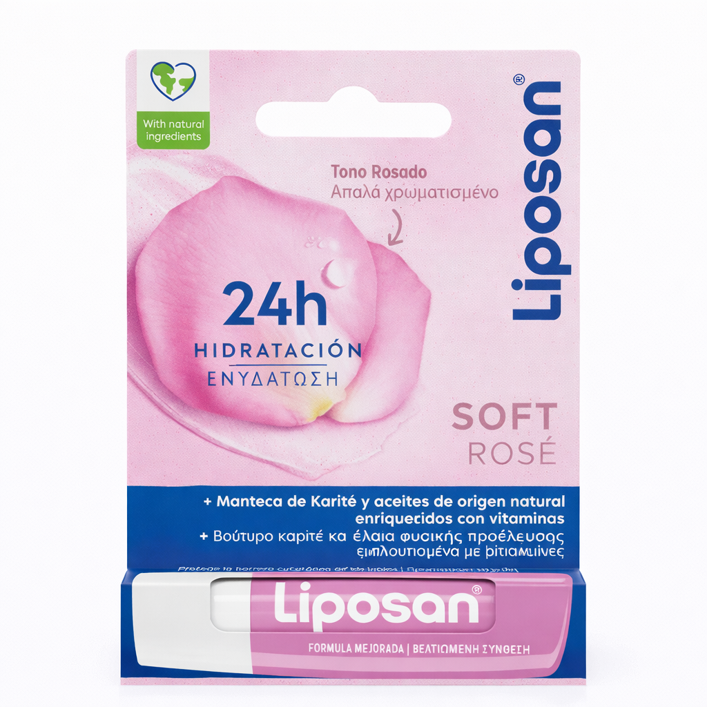 Bálsamo labial Liposan Soft Rosé