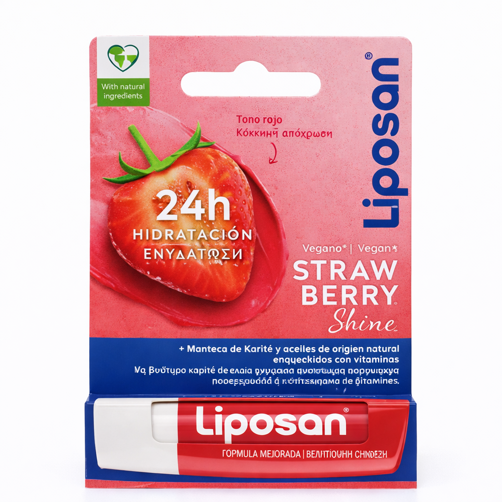 Bálsamo labial Liposan Strawberry