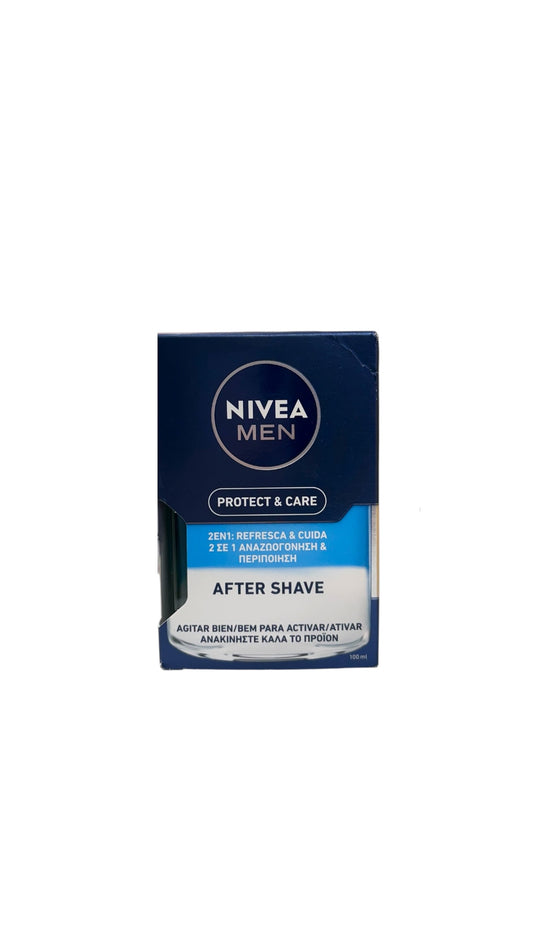 After shave Nivea Men Protect and Care 100 ml bálsamo post afeitado