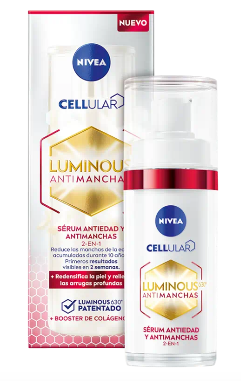 Nivea cellular Luminous antimanchas sérum antiedad y antimanchas