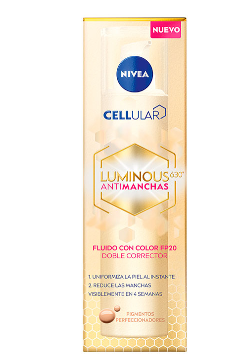 Nivea cellular Luminous antimanchas con color fp 20