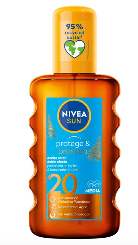 Nivea sun fp 20 pistola protege & broncea