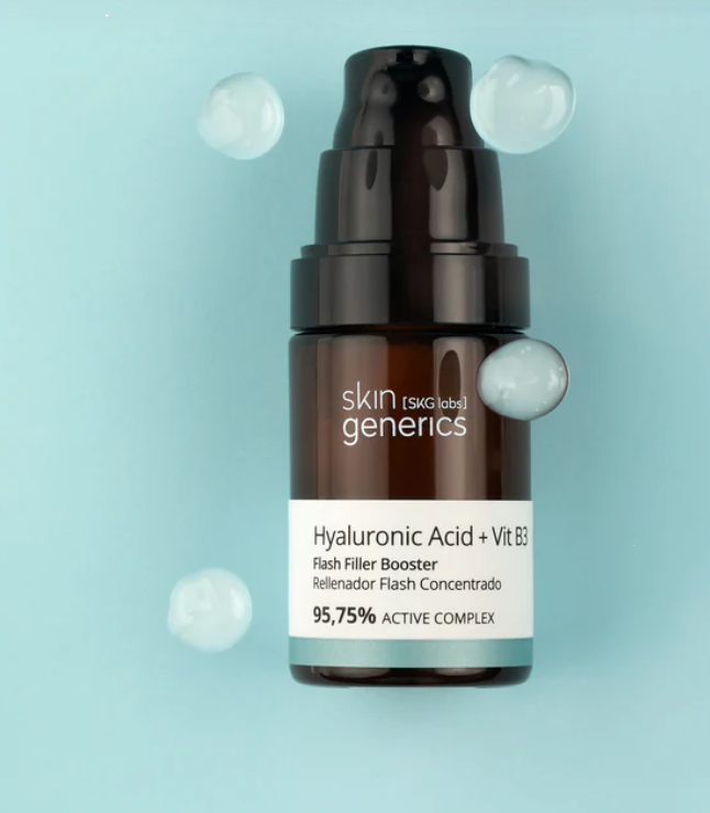 El Booster Hidratante con Ácido Hialurónico + VitB3 de Skin Generics